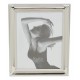 Porta Retrato 10x15cm Perene Liso Prata Aco Inox